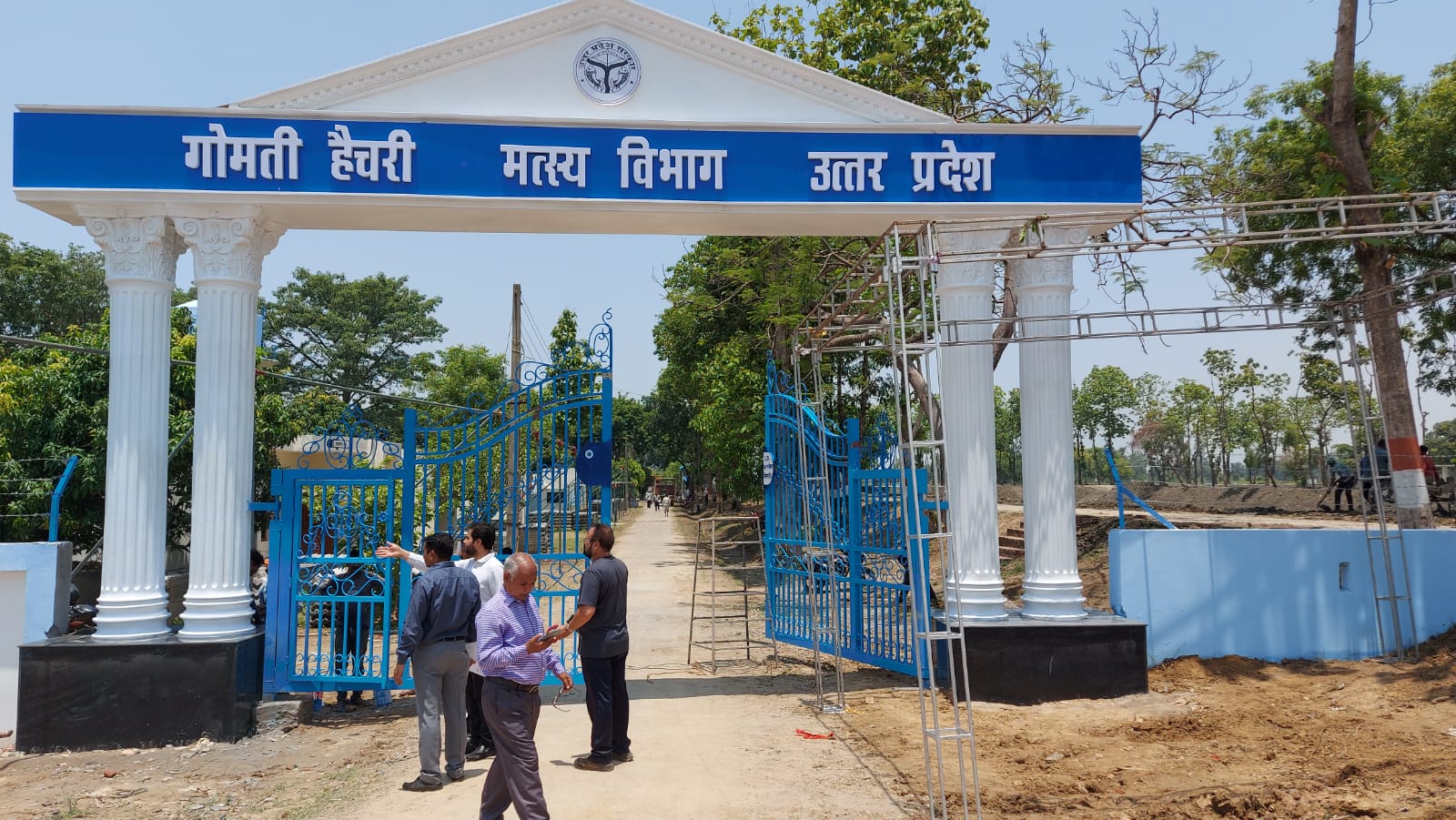 Infrastructure Development – Gomti Hatchery